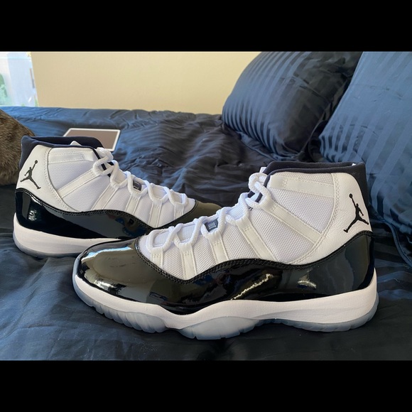 Air Force Jordan’s - White/Black Concord main image 7